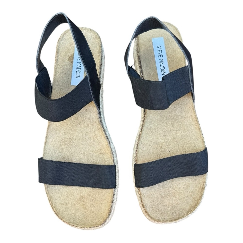 Steve Madden Women’s Jaklin Espadrille Shoes Minimalist Design Size 13 - Picture 6 of 6